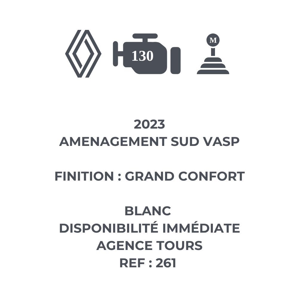 ref 261 renault 130 ch boite manuelle 4 5 places finition +