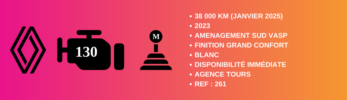 261 renault 130 ch boite manuelle 4 5 places finition +